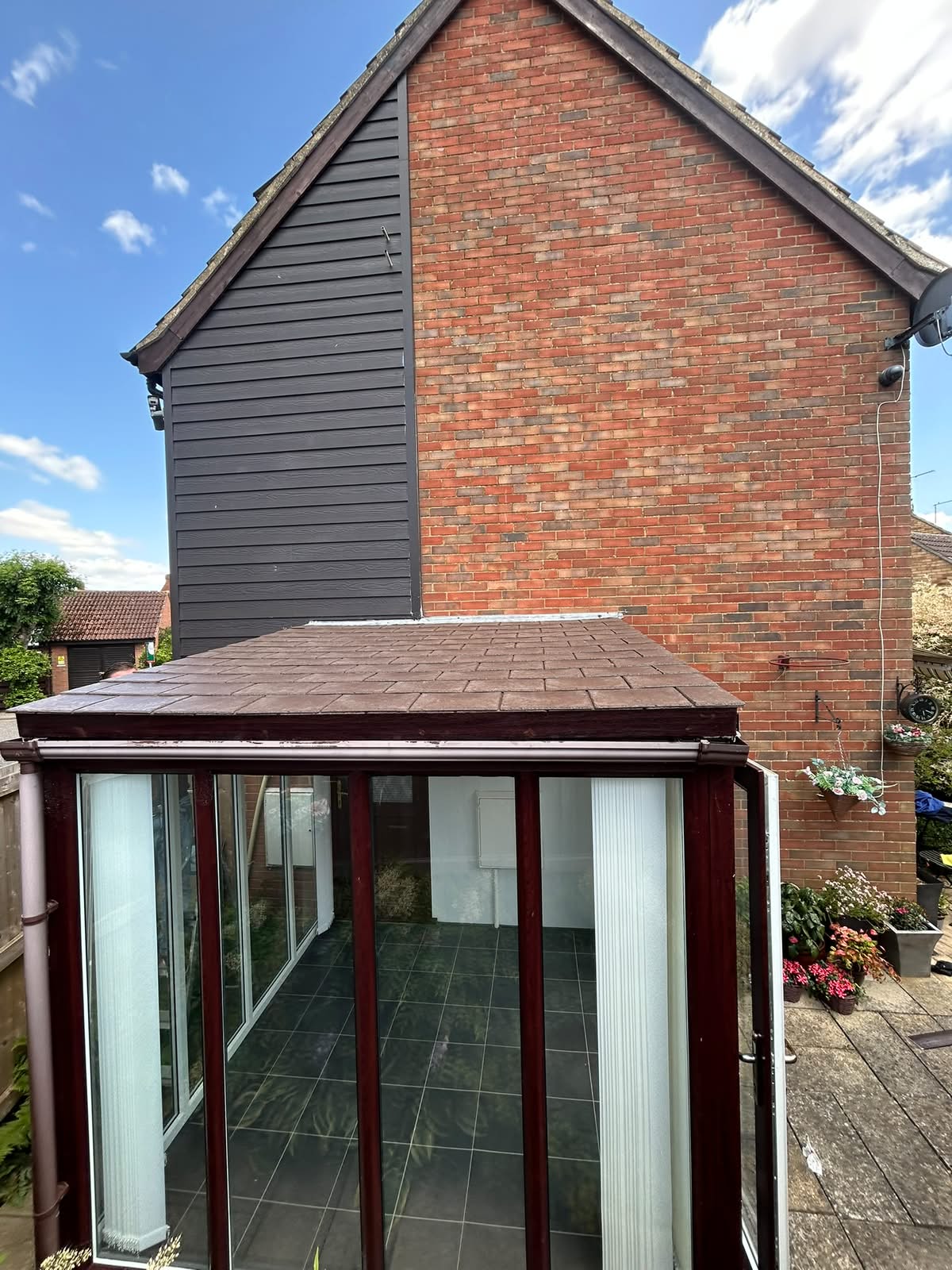 New breathable membrane and battens fitted to a roof